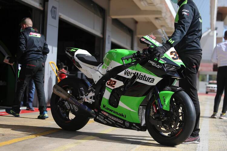 Das ist die Kawasaki ZX-10RR von Superbike-Rookie Isaac Vinales