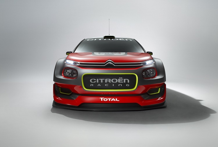 Der neue C3 WRC mit bulliger Front