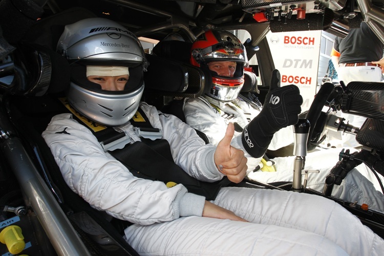 Ein echtes Erlebnis: Eine Mitfahrt im DTM-Renntaxi