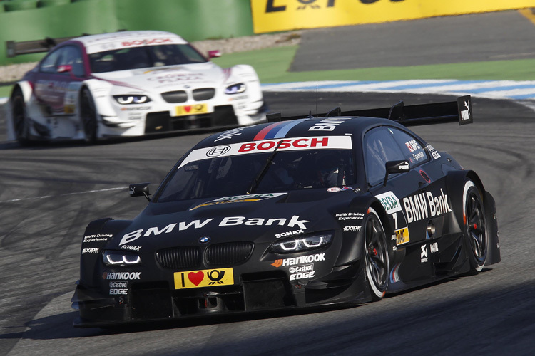 Im «schwarzen Biest» holte Spengler seinen ersten DTM-Titel