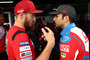 Jack Miller im Gespräch mit Johann Zarco (rechts)
