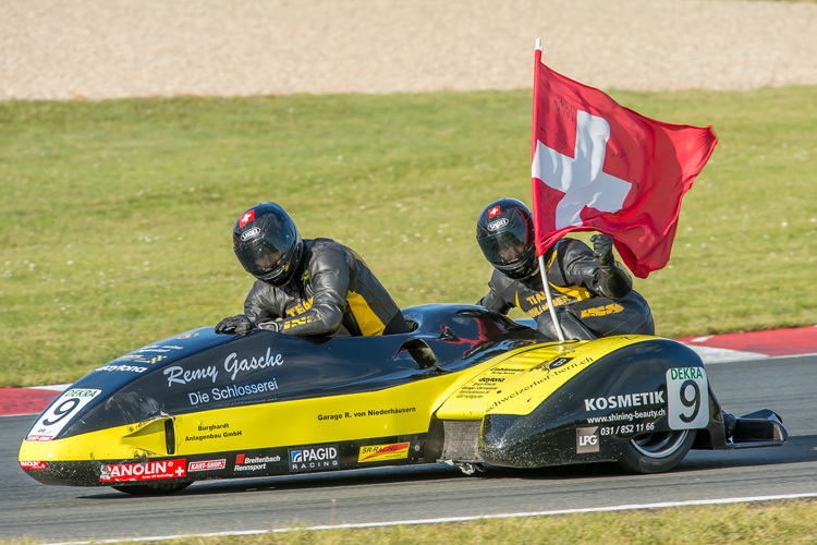 Markus Schlosser, hier noch mit Beifahrer Thomas Hofer beim IDM-Gewinn in Oschersleben, fährt künftig wieder WM