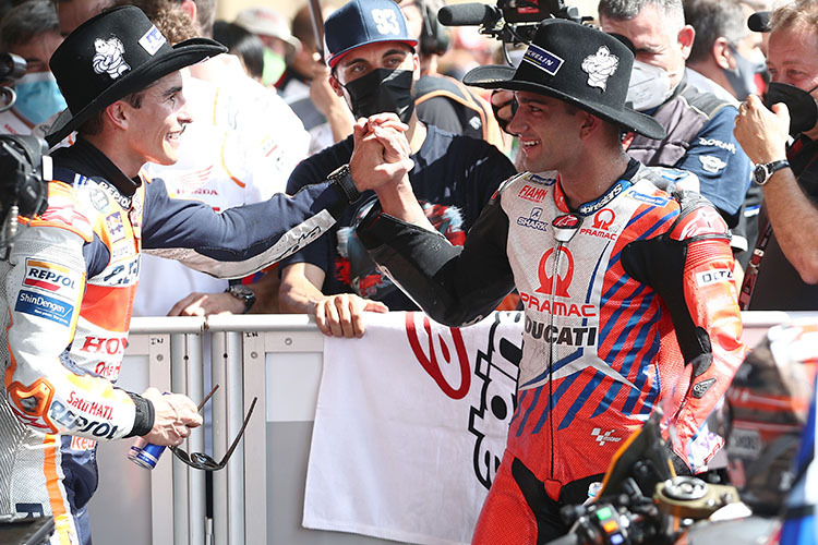Marc Márquez und Jorge Martin: Bilden sie 2024 das Pramac-Ducati-Team? 