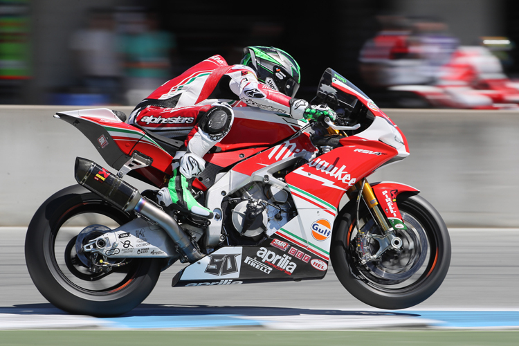 Eugene Laverty ist in Laguna Seca flott unterwegs