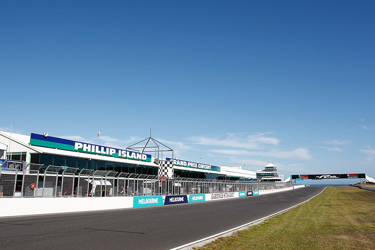 Auf Phillip Island soll am 25. Oktober gefahren werden