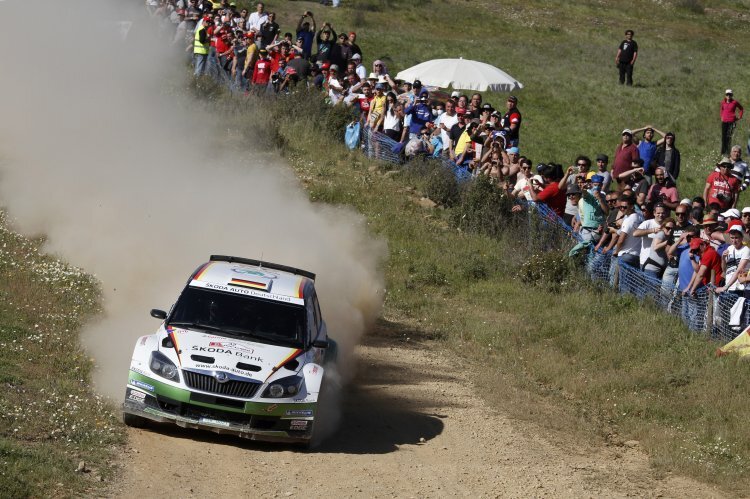 Sepp Wiegand bei der Rallye Portugal