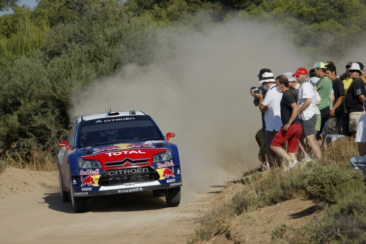 Sébastien Loeb beim Akropolis-Shakedown