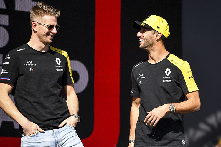 Nico Hülkenberg und Daniel Ricciardo