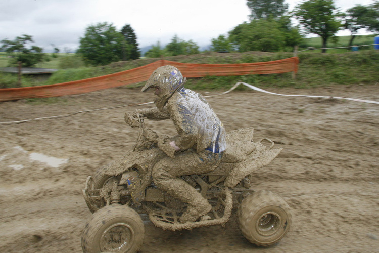 Steffen Metz in Schpfheim: Quad statt Sidecar