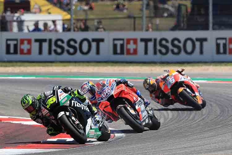 Cal Crutchlow im MotoGP-Rennen von Austin