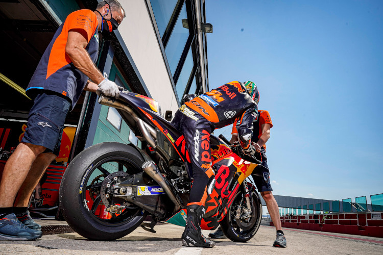 Nicht nur Maskenpflicht: Der Misano-Test mit KTM und Co. war ein Probelauf