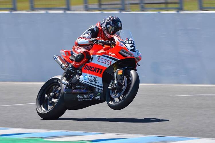 Troy Bayliss wurde als ASBK-Dritter dennoch gefeiert