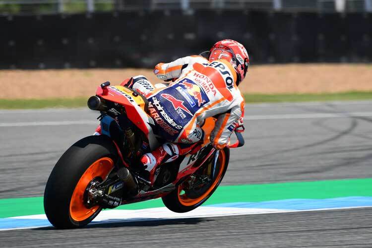 Marc Márquez steht in Buriram auf der Pole-Position