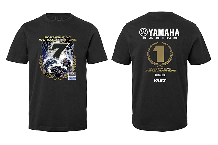 WM-T-Shirt vom Yamaha Austria Racing Team