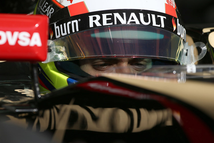 Pastor Maldonado musste im Qualifying zum Bahrain-GP eine besonders bittere Pille schlucken