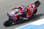 Stefan Bradl mit dem neuesten Honda-Prototypen im Jerez-GP