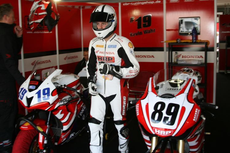 Kevin Wahr demnächst auf einem Superbike unterwegs