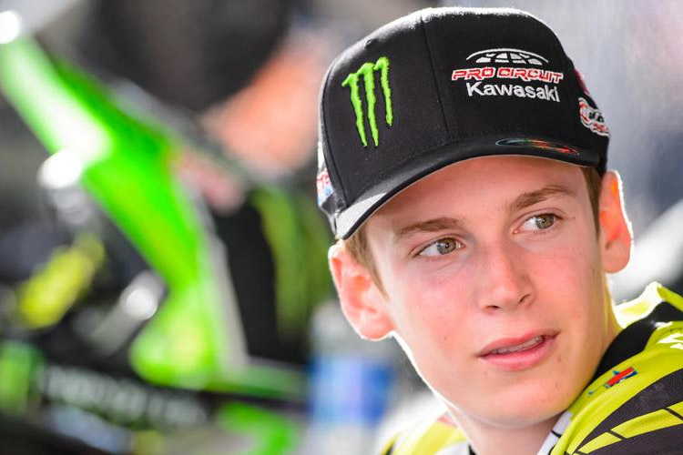 Adam Cianciarulo stürzte in Charlotte