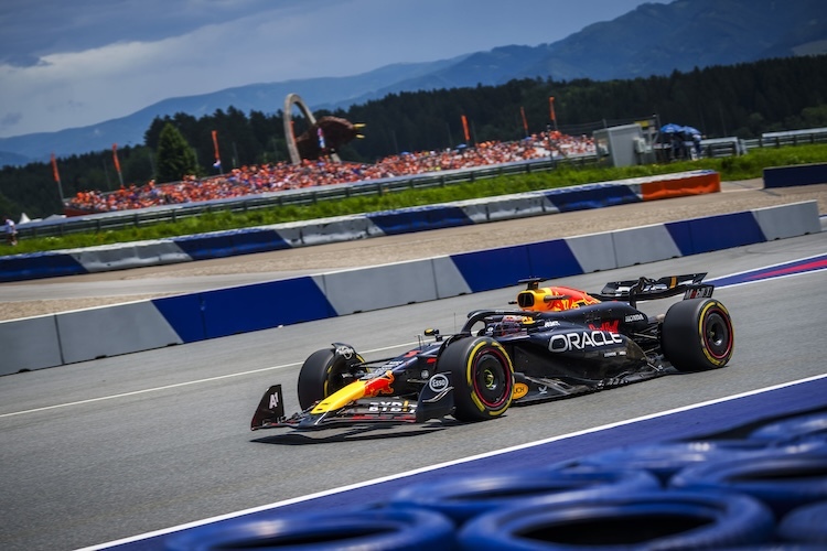 Max Verstappen sicherte sich die Pole zum Sprint in Spielberg