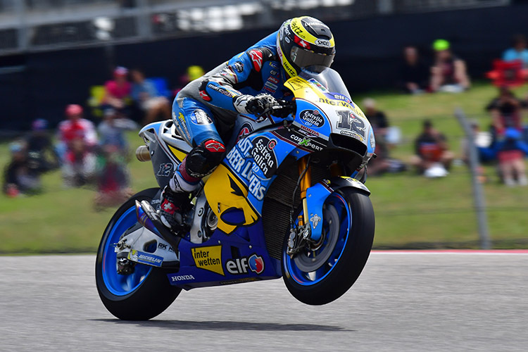 Tom Lüthi beim Texas-GP