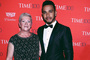 Lewis Hamilton mit seiner Mutter bei der Time-Gala