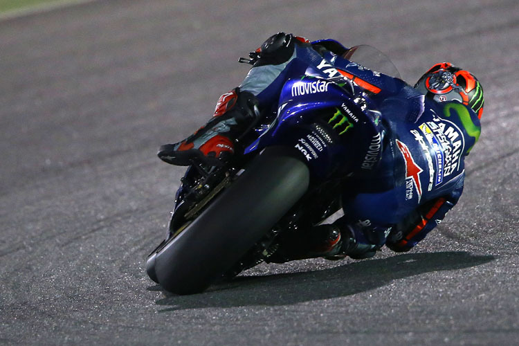 Die Gegner sahen ihn nur von hinten: Maverick Viñales