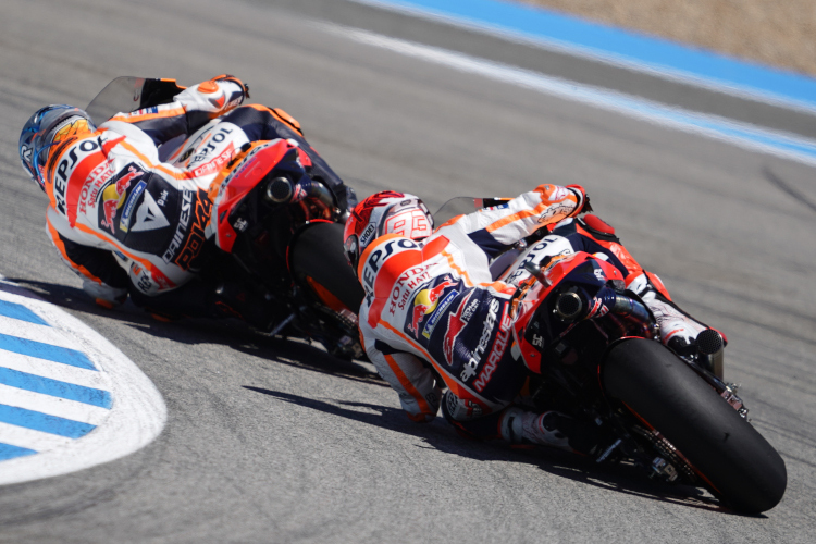 Repsol-Honda-Tandem in Jerez: Pol Espargaró vor Marc Márquez 