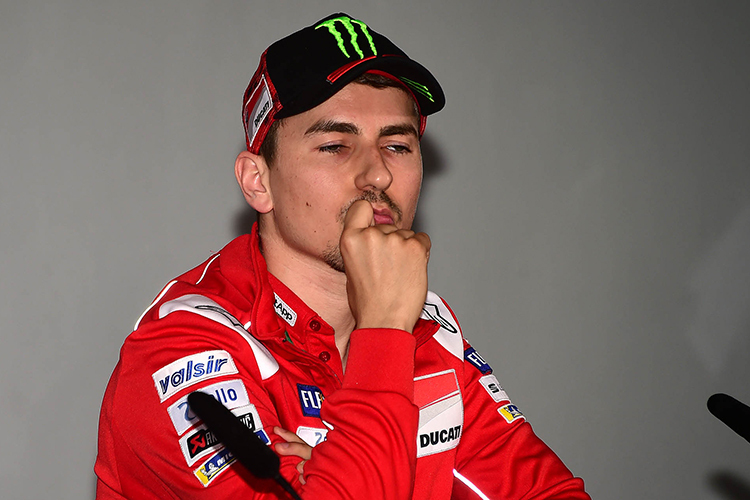 Jorge Lorenzo will nichts verraten