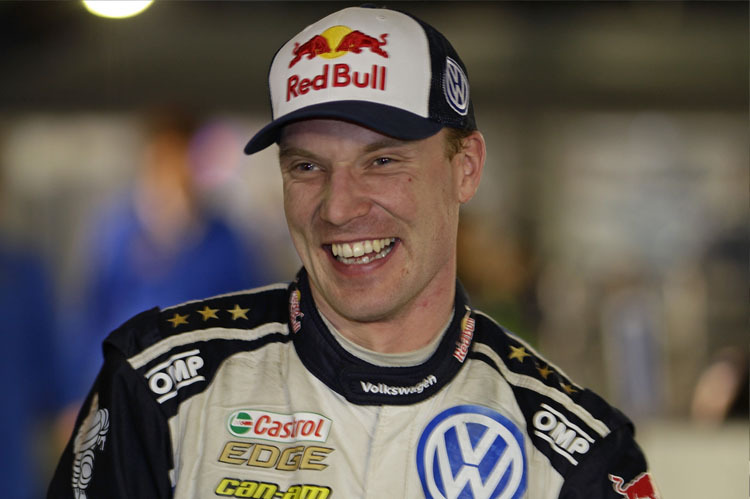 Jari-Matti Latvala führte bis zum Unfall