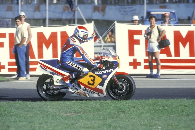 «Fast» Freddie Spencer im Jahr 1984