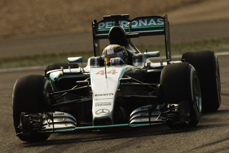 Mercedes-Star Lewis Hamilton sicherte sich die dritte Pole-Position des Jahres