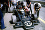 Colin Chapman mit Emerson Fittipaldi 1972