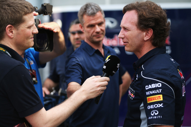 Red Bull Racing-Teamchef Christian Horner ist wütend