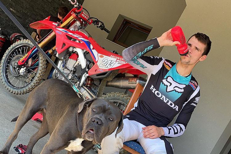 Wieder im Training: Tim Gajser