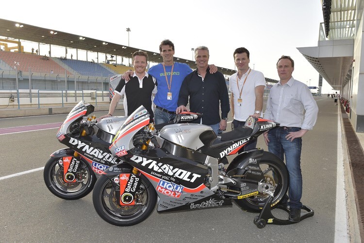 Das Eurosport-Team vor der Kamera: Stefan Nebel, Harry Weber, Jan Stecker, Hannes Orasche und Ralf Waldmann