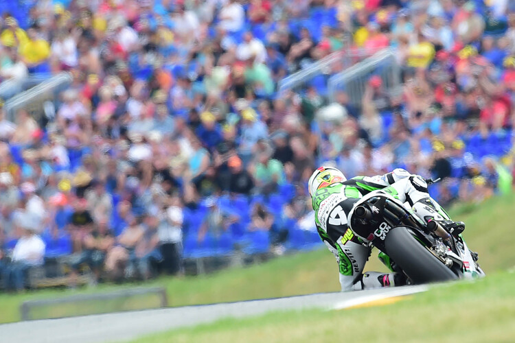 Alvaró Bautista auf dem Sachsenring