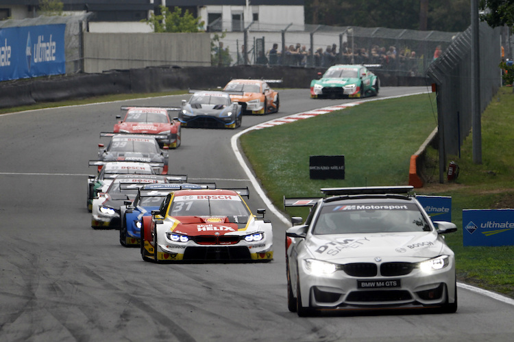 Das Safety Car kam in Zolder in beiden Rennen raus