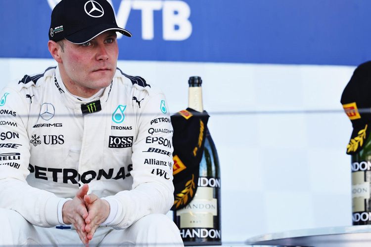 Bei Valtteri Bottas sickert langsam ein, was er erreicht hat