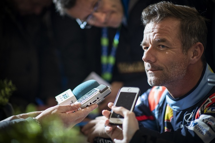 Sébastien Loeb zur Rallye Monte Carlo