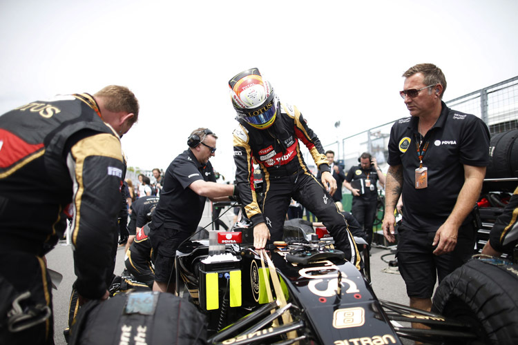  Romain Grosjean: «Jedes Mal wenn ich ins Cockpit steige, denke ich: Mal schauen, was sie heute schafft»