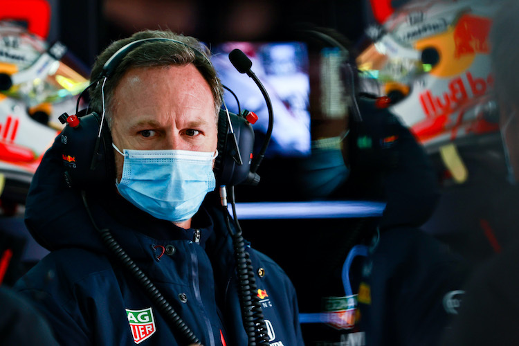 Red Bull Racing-Teamchef Christian Horner