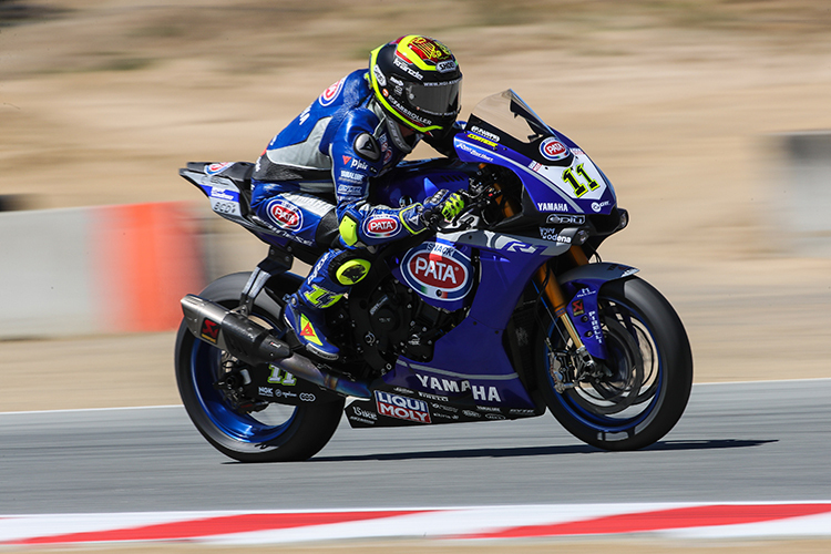 Sandro Cortese in Laguna Seca