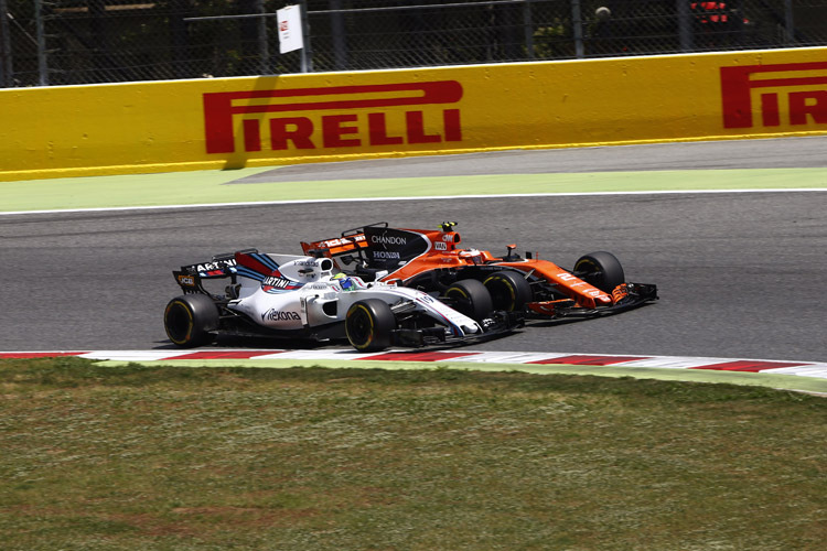 Felipe Massa geriet mit Stoffel Vandoorne aneinander 
