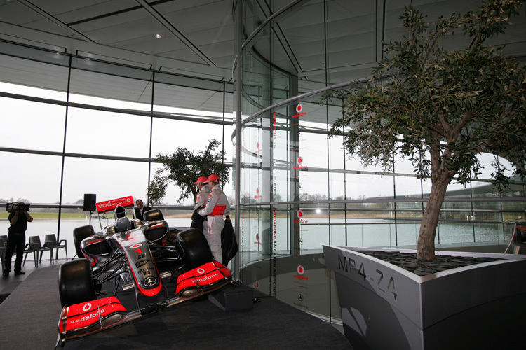 Der McLaren Technical Centre in Woking