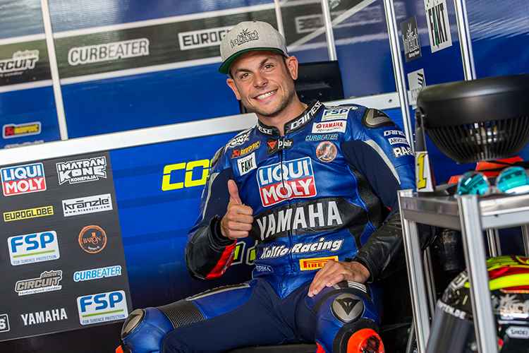 Sandro Cortese fährt 2018 für das Team Kallio Yamaha