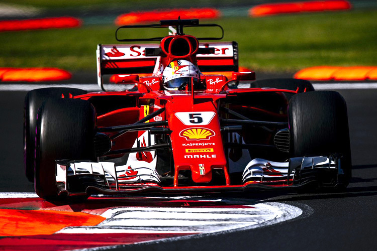 Sebastian Vettel wird von Startplatz 1 losfahren