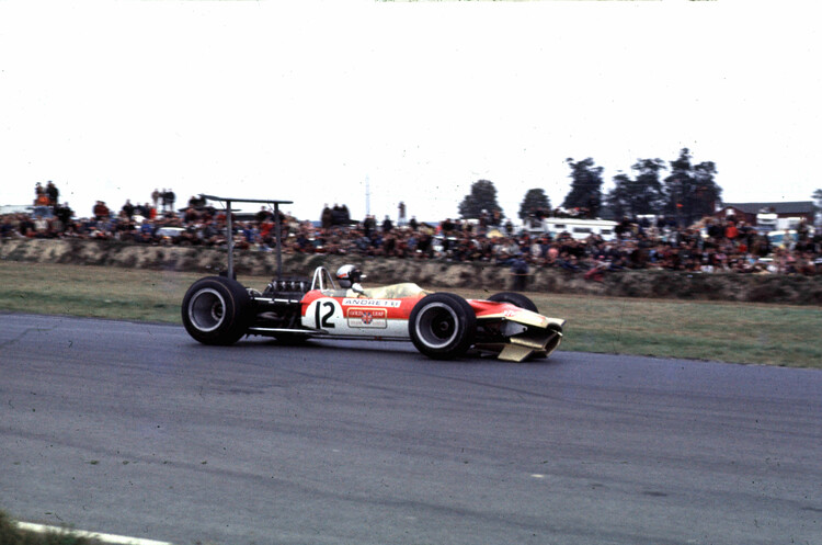 Mario Andretti 1968 in Watkins Glen