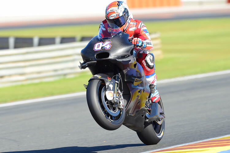 Andrea Dovizioso: Valencia-Test mit Winglets