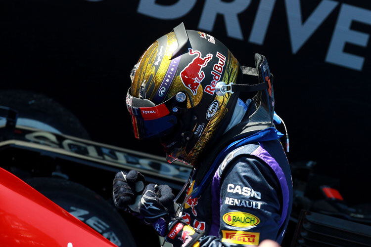 Sebastian Vettels Helm vom Nürburgring kommt unter den Hammer