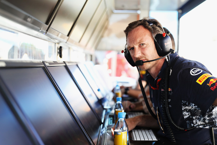 Red Bull Racing-Teamchef Christian Horner